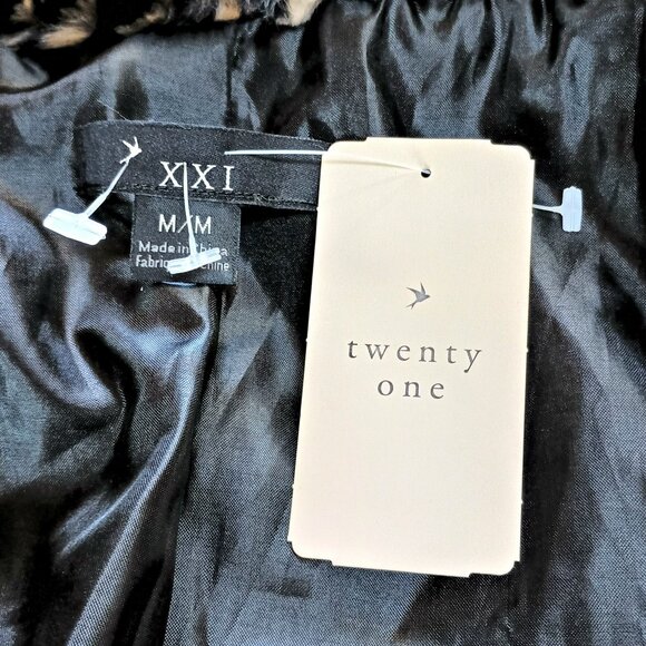 NEW! BOHO LEOPARD PRINT FAUX FUR JACKET - Picture 5 of 5